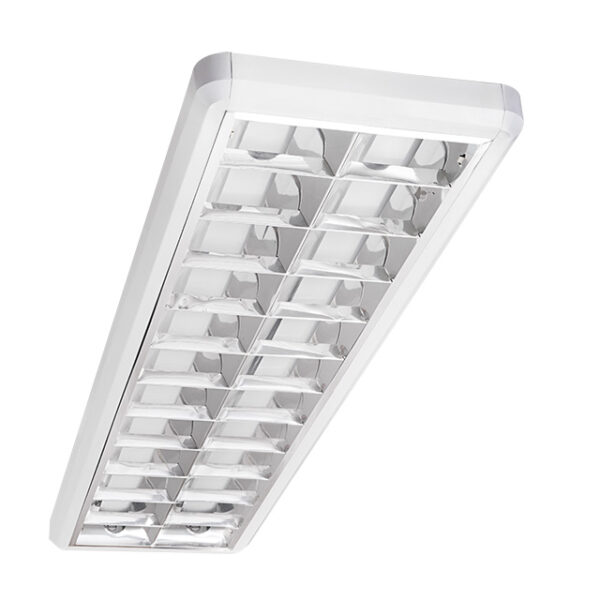 Plafoniera 2x36W Elettronica da Parete Ottica Lucida NOTUS PREMIUM 236 NT